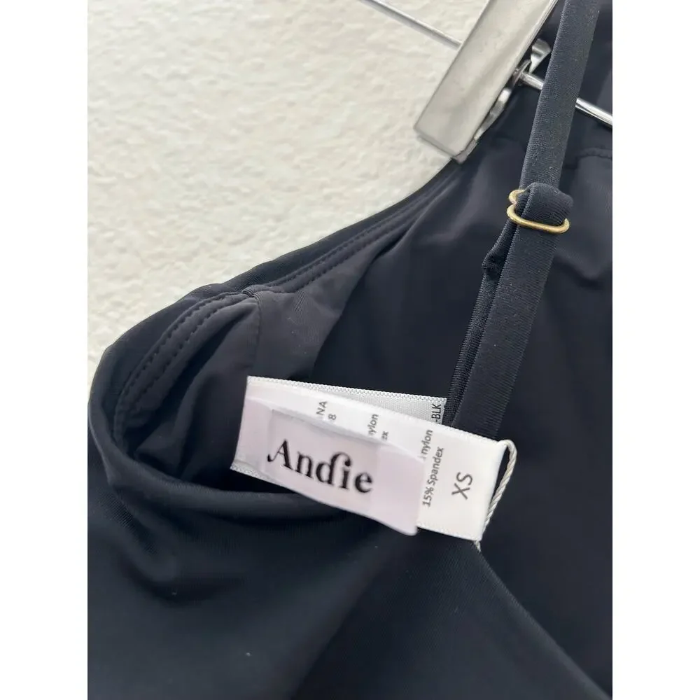 Andie Swim the Amor One Piece in Black XS NWT